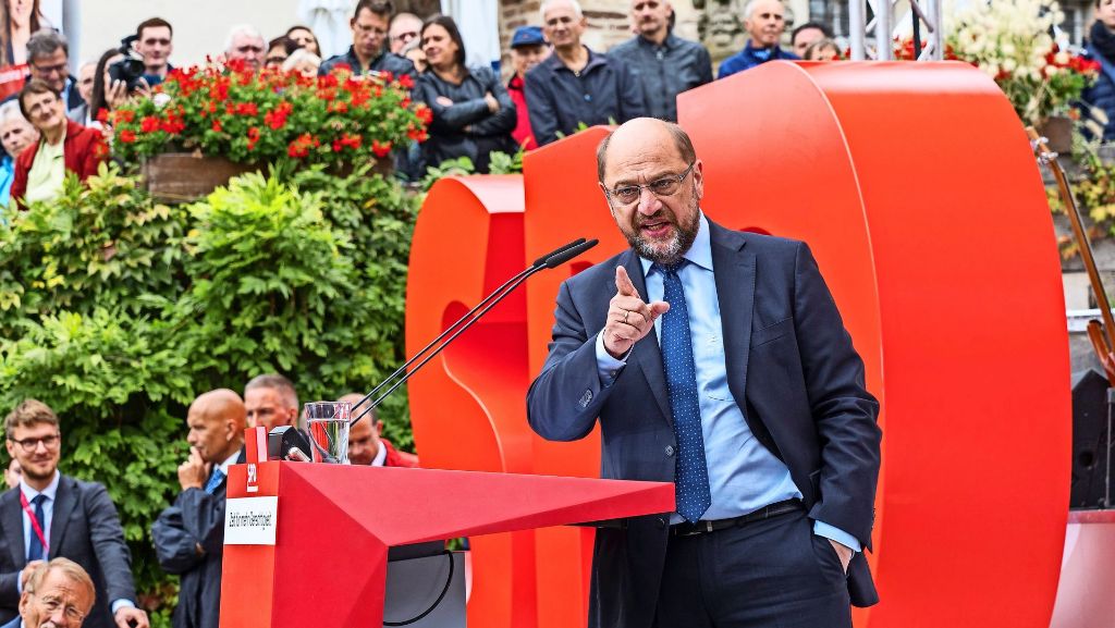 SPD-Kanzlerkandidat in Böblingen: Hoffnung auf den roten Flächenbrand