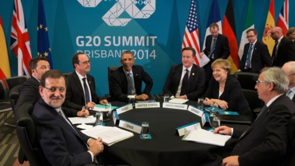 G20-Gipfel in Brisbane: Kein gemeinsamer Nenner in Ukrainekrise