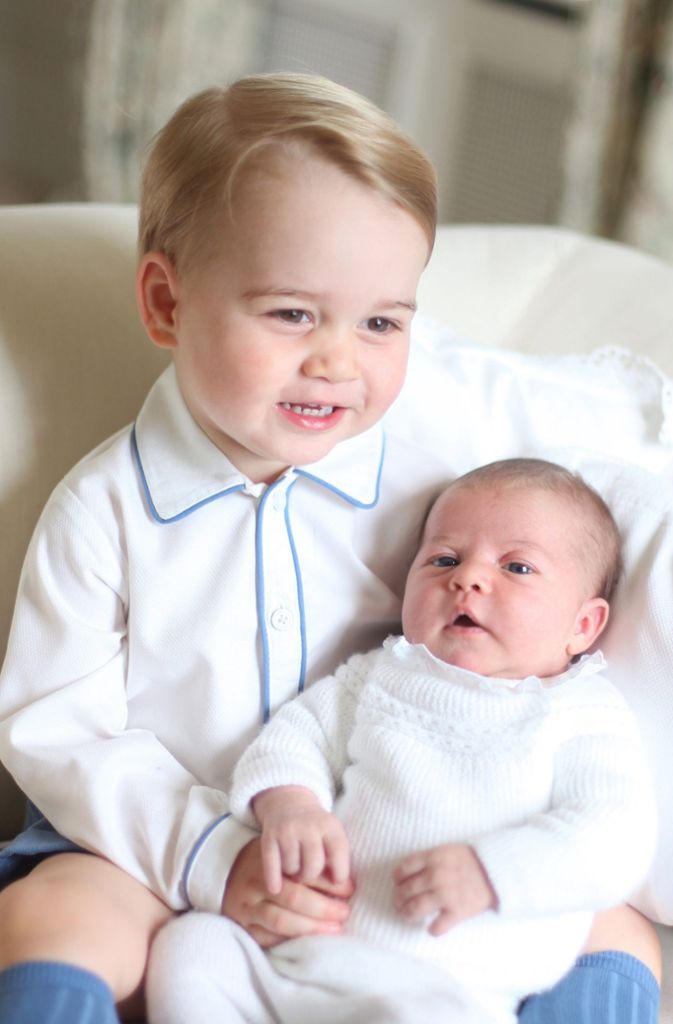 Ihr gelangen zauberhafte Bilder von Prinz George mit seiner neugeborenen Schwester.