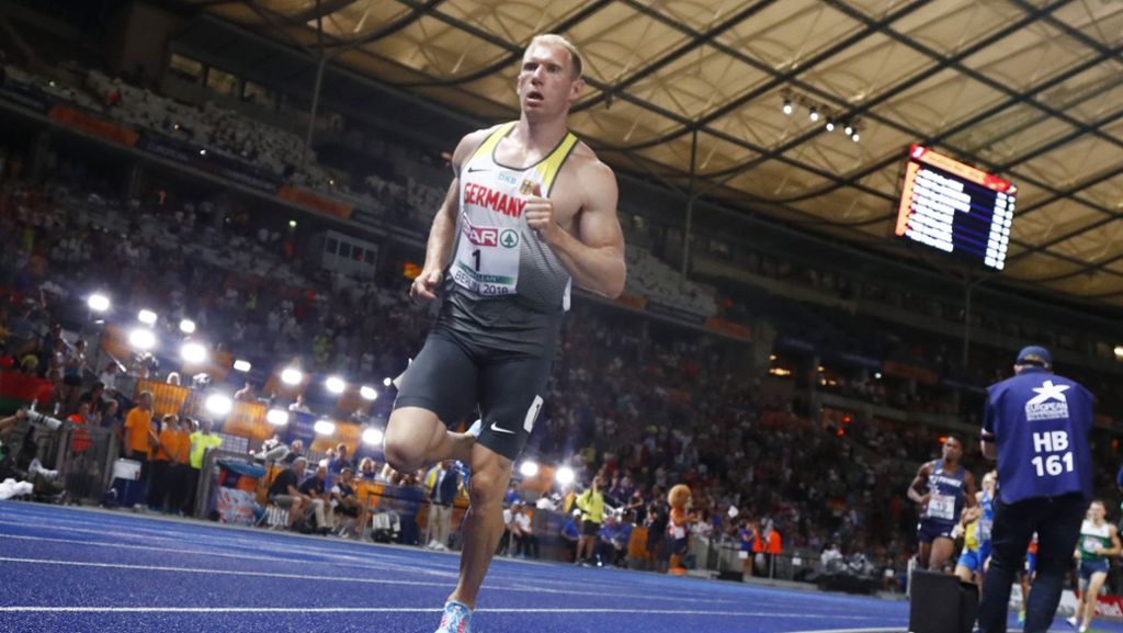  Ein Goldjunge aus Ulm: Arthur Abele hat das erste deutsche Gold bei der Leichtathletik-EM in Berlin geholt. Der Zehnkämpfer verteidigte seine Führung im 1500-Meter-Lauf. 