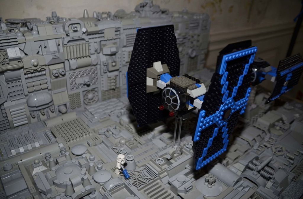 Star Wars – ein Thema auf der Lego-Ausstellung.