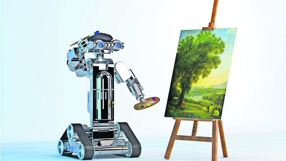 Mensch und Maschine: Macht  Künstliche Intelligenz bessere Kunst?