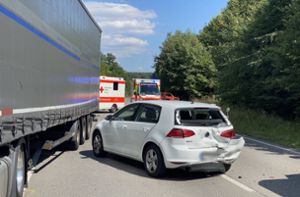 Magstadter Straße nach Unfall für zwei Stunden gesperrt