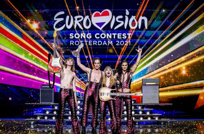 Eurovision Song Contest in Rotterdam: Hardrock aus Italien gewinnt den ESC 2021
