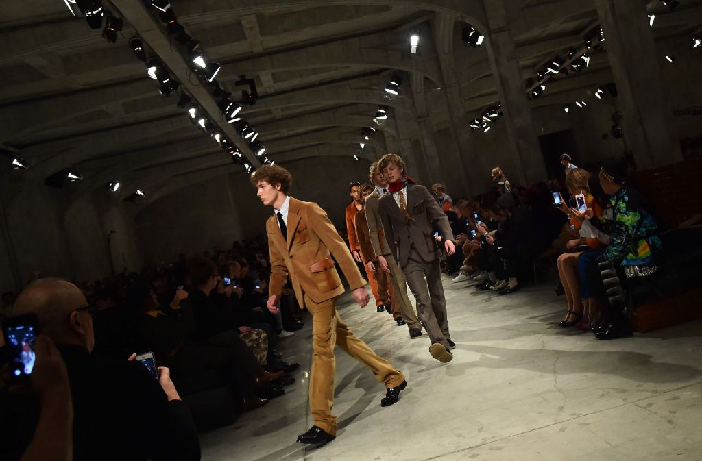 Bei den Männermodenschauen in Mailand präsentiert Prada seine neue Kollektion.