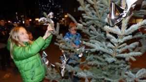 Fest in Wangen: Stelldichein unterm Weihnachtsbaum