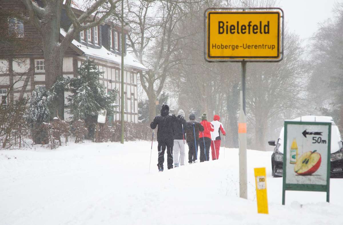 Weitere Eindrücke vom Schnee in Deutschland.