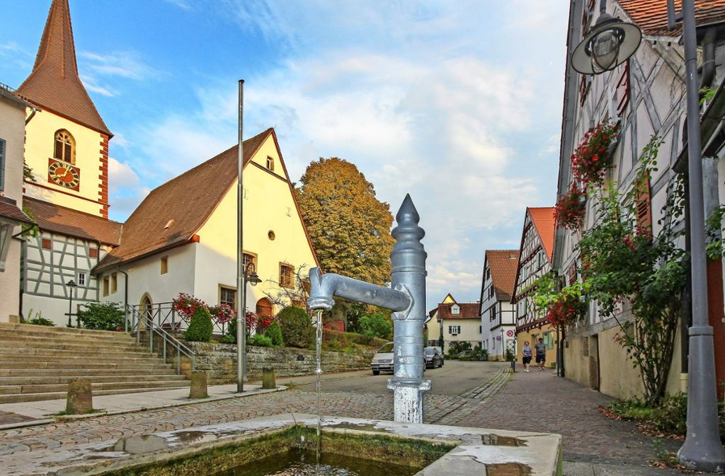 Schöckingen ist  ein ausgezeichneter Ort: 1998 erhielt er die Goldmedaille im Wettbewerb „Unser Dorf soll schöner werden“. Foto: factum/Bach