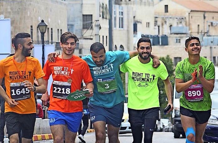 Fit für den Marathon durch Bethlehem