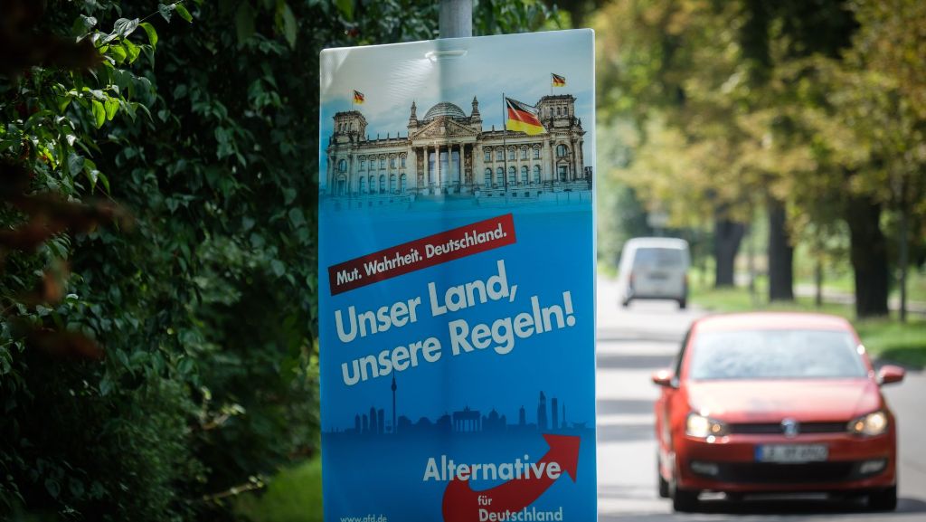  In Stuttgart-Heslach sind mutmaßlich Mitglieder der linken Szene und Wahlkämpfer der AfD aneinander geraten. 