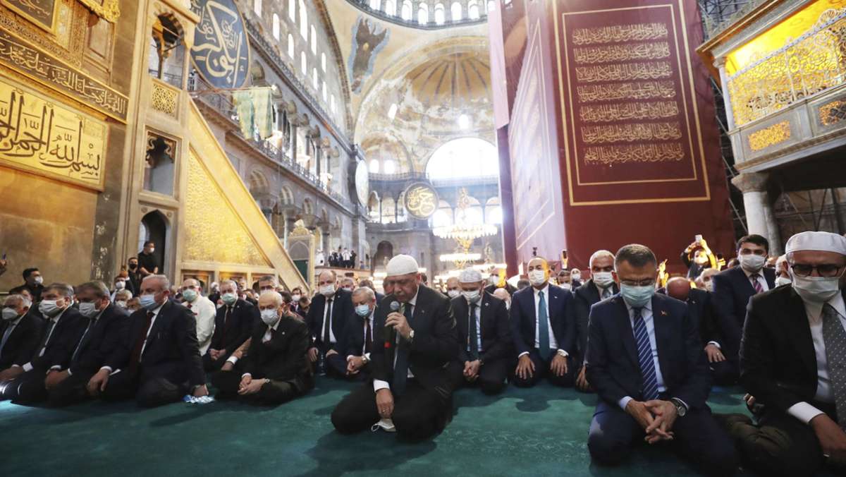 Freitagsgebet in der Hagia Sophia: Erdogan am Ende der Weisheit