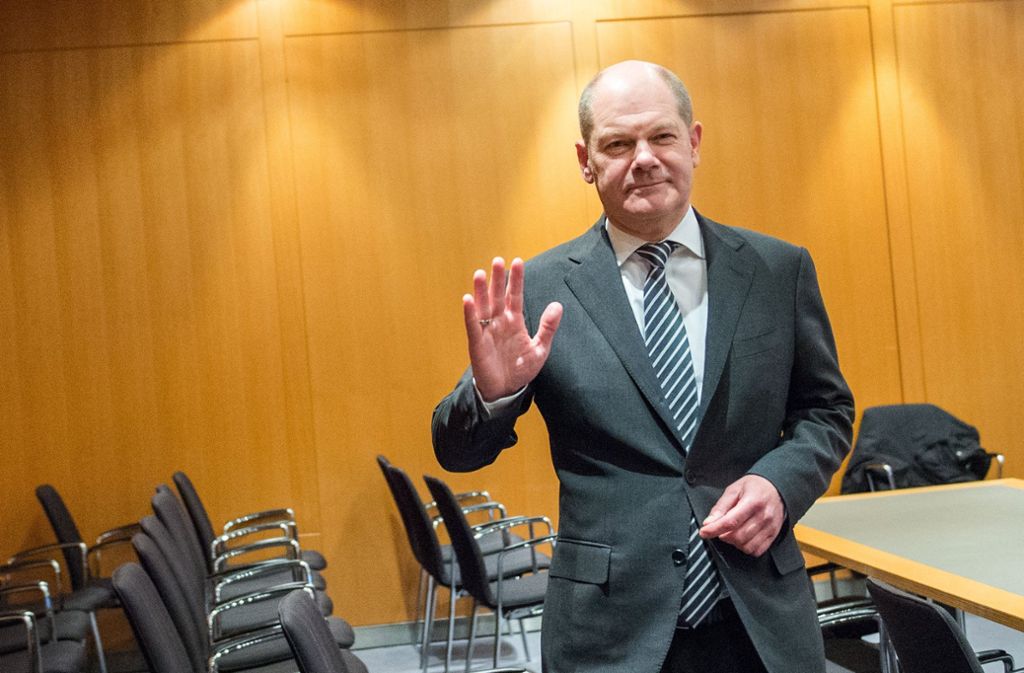 Olaf Scholz (SPD) ist Deutschlands neuer Finanzminister.
