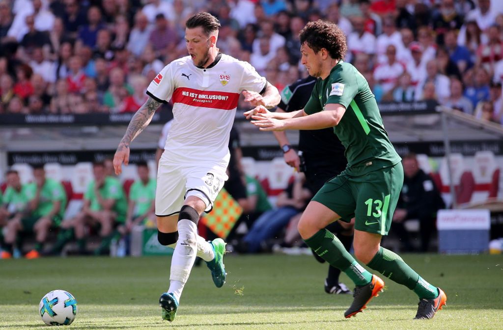2:0 besiegte der VfB Stuttgart die Gäste aus Bremen.