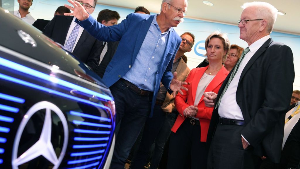 Abgas-Affäre: Ministerpräsident Kretschmann enttäuscht von Daimler