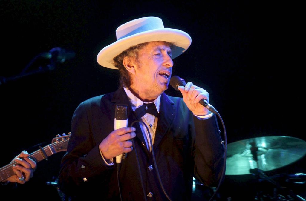 Er lässt nur seine Musik sprechen: Bob Dylan verschwendet keine Zeit mit Geplauder. Foto:  