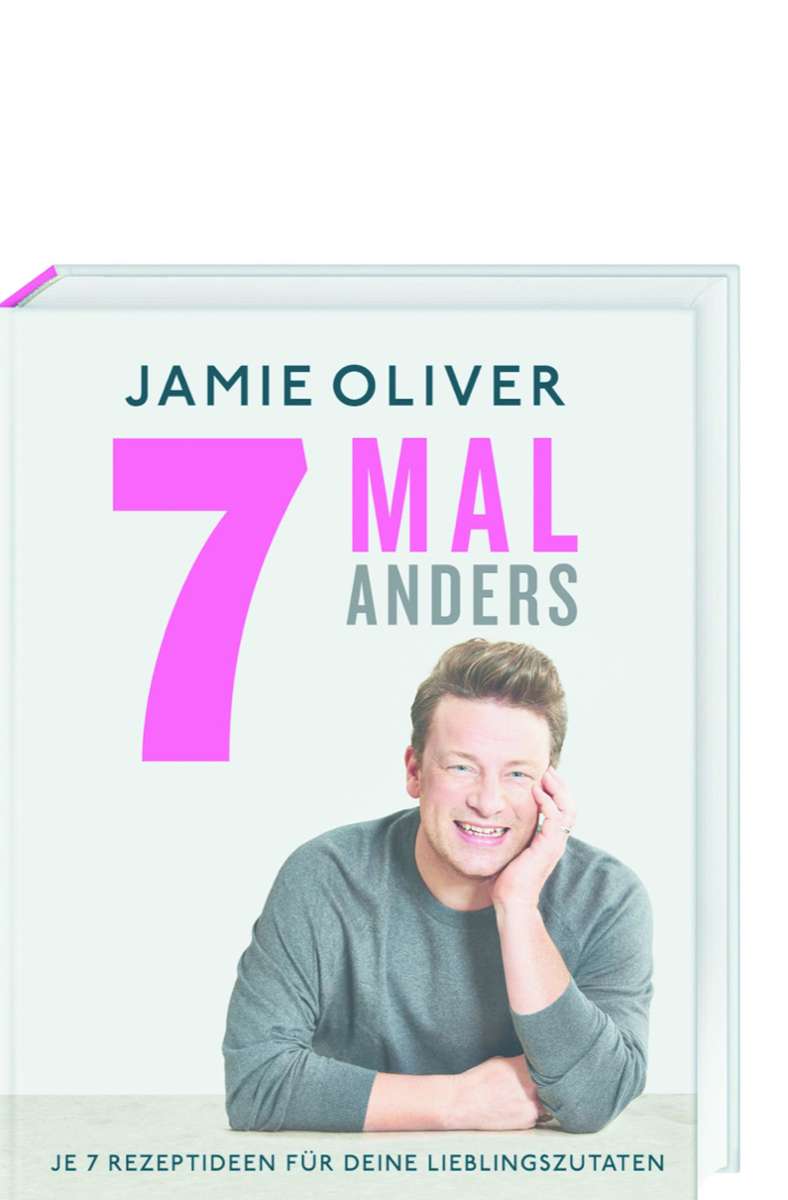 7 Mal anders (DK Verlag) ist das 22. Kochbuch von Jamie Oliver.