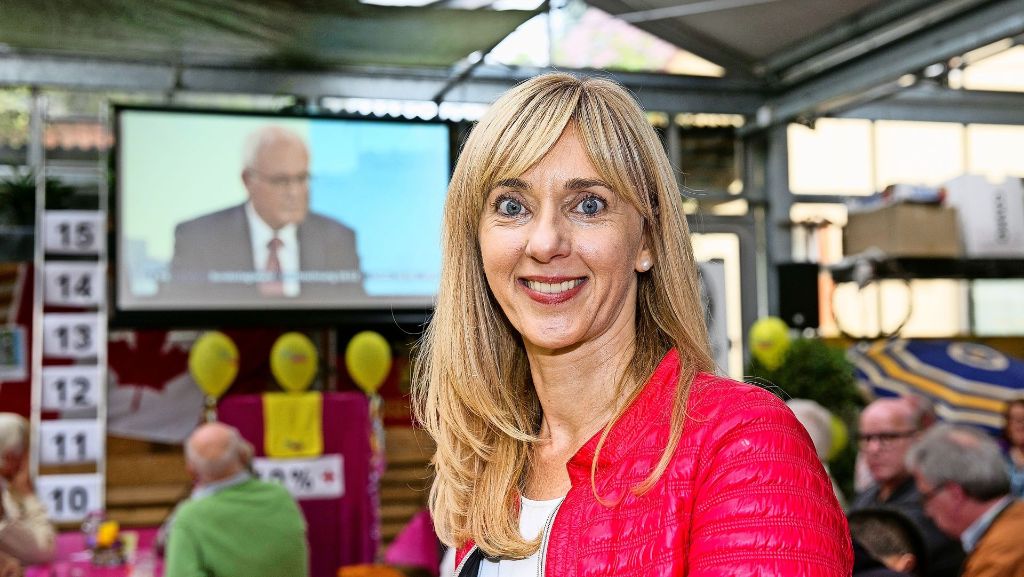 Bundestagswahl in Esslingen: Im zweiten Anlauf klappt es für Renata Alt