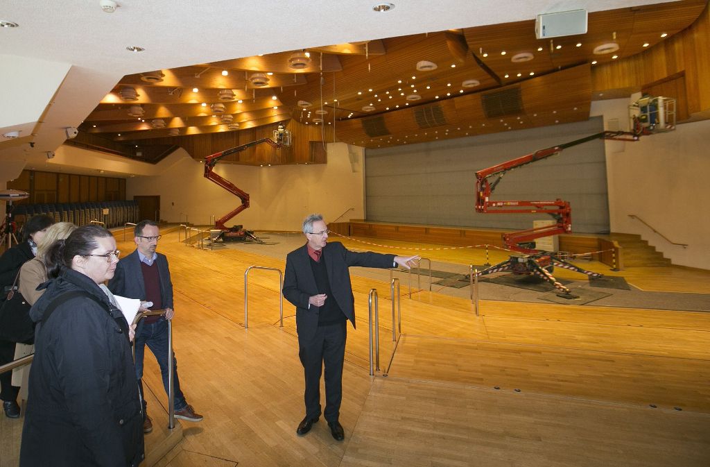 Anfang des kommenden Jahres soll im Bürgerzentrum Waiblingen auch der noch geschlossene Ghibellinensaal wieder nutzbar sein