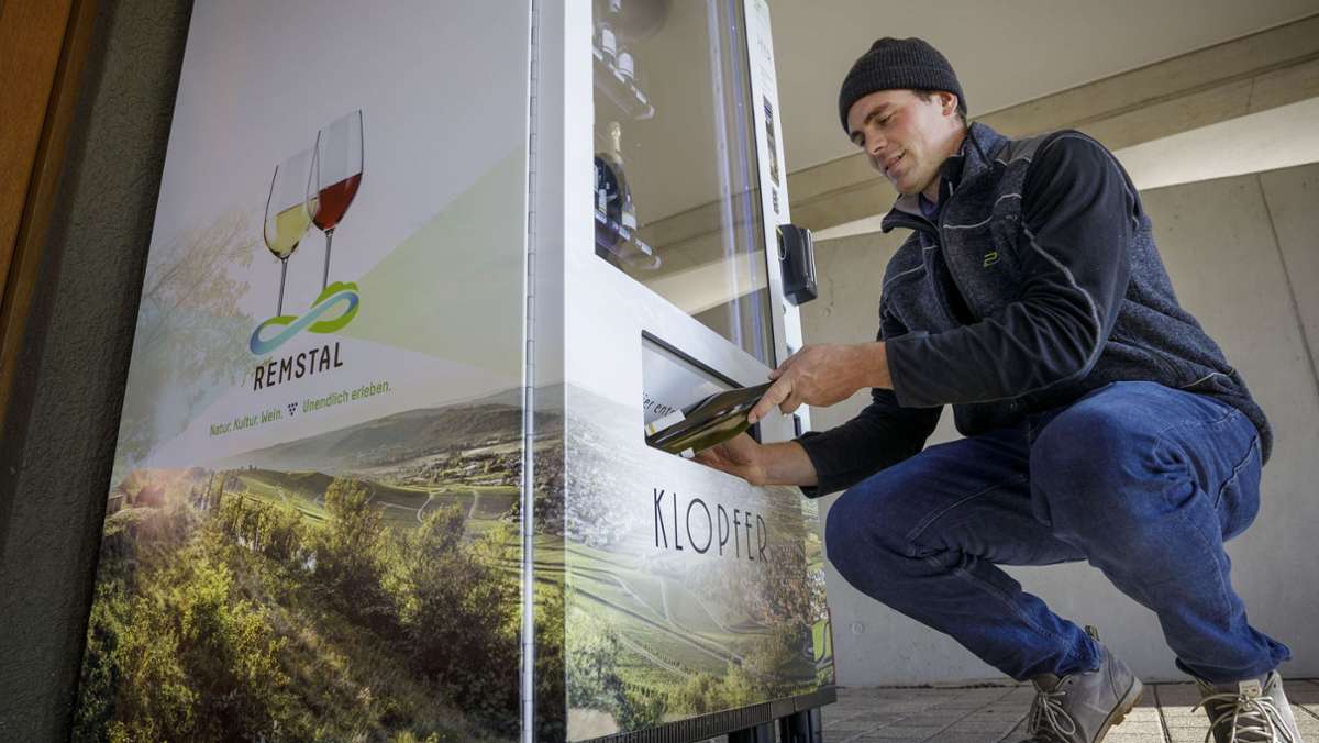 Weinautomaten in der Region Stuttgart: Weingenuss für Wanderer rund um die Uhr