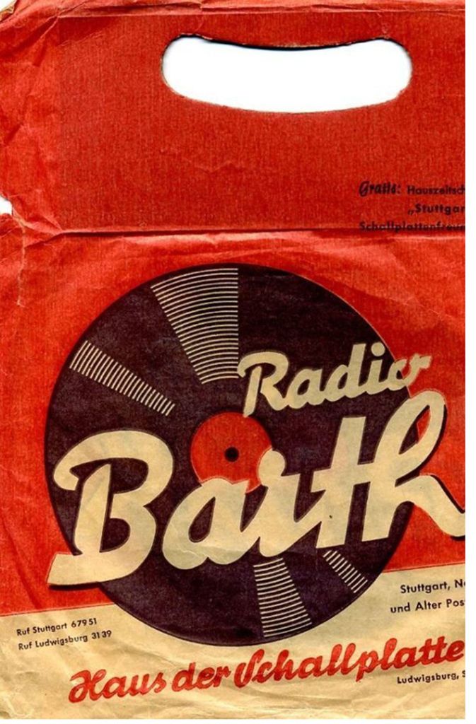 Tüten von Radio Barth sind heute ein Sammlerstück.