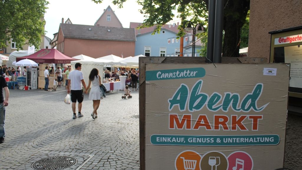 Abendmarkt in Bad Cannstatt: Genussvoller Start ins Wochenende