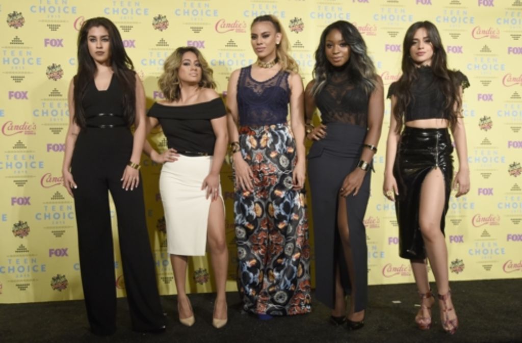 Die Girlband „Fifth Harmony“ erhielt den Award in der Kategorie „Beste Gruppe/Frauen“.
