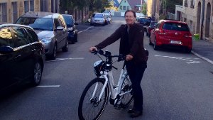 Christine Lehmann hat ein Herz für Fahrradfahrer