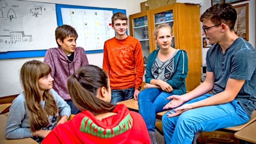 Russische  Schüler in Stuttgart: Freunde in Zeiten des Krieges