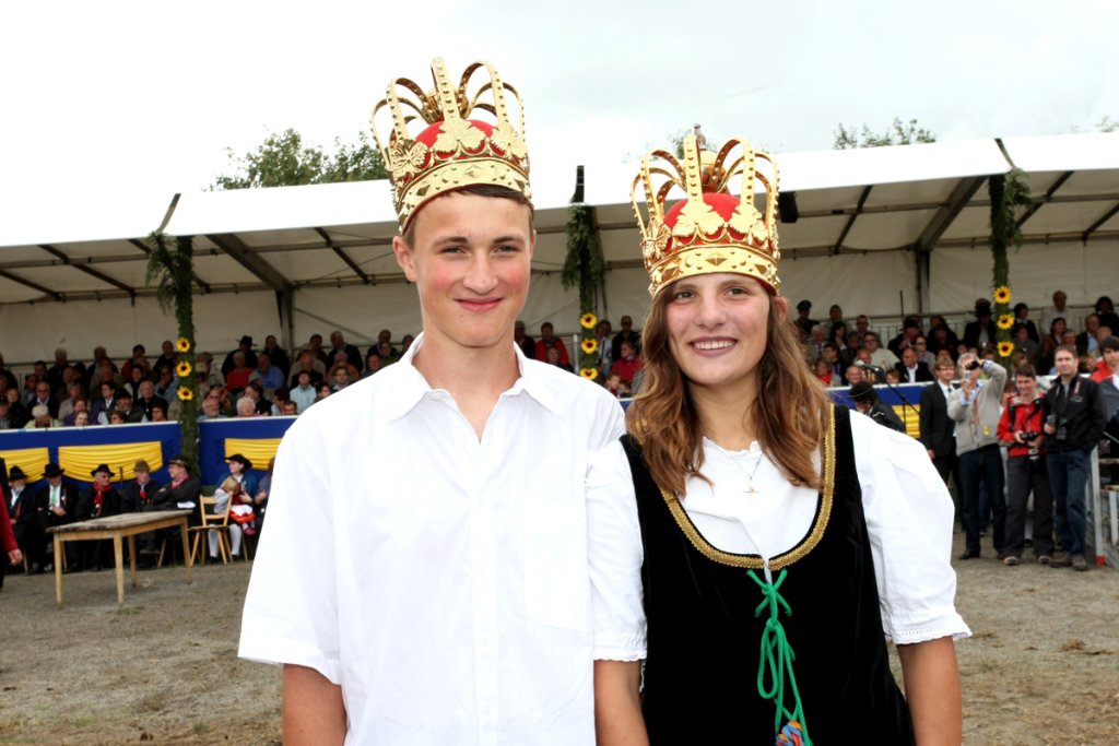 Tatjana Eggert und Michael Erhardt haben beim Schäferlauf die Konkurrenz hinter sich gelassen.