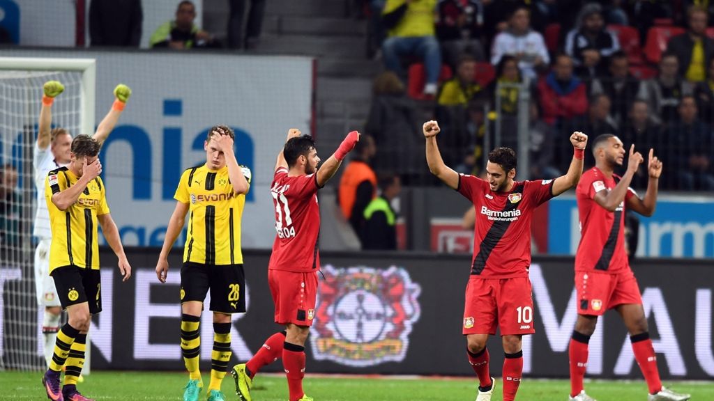 Fußball-Bundesliga: Dortmund lässt Chance ungenutzt - Bayer gewinnt
