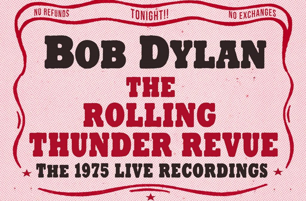 Eintrittskarte für ein Bob Dylan-Konzert aus dem Jahr 1975, dessen Aufnahme nun aus dem Archiv auftaucht