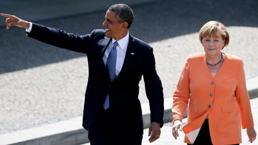 Obama in Berlin: Ein  wirklich warmer Empfang