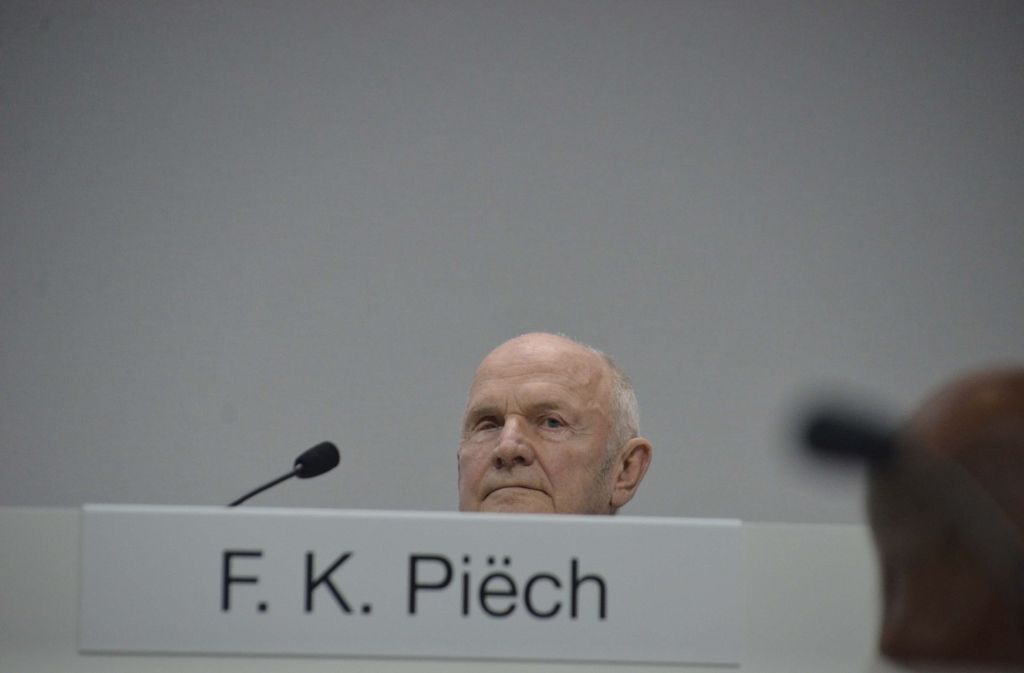 Ferdinand Piëch, Großaktionär der Porsche Automobil Hodling SE, sitzt noch im Aufsichtsrat der PSE. Es war sein erster öffentlicher Auftritt seit seinem Abgang bei Volkswagen vor gut zwei Jahren.