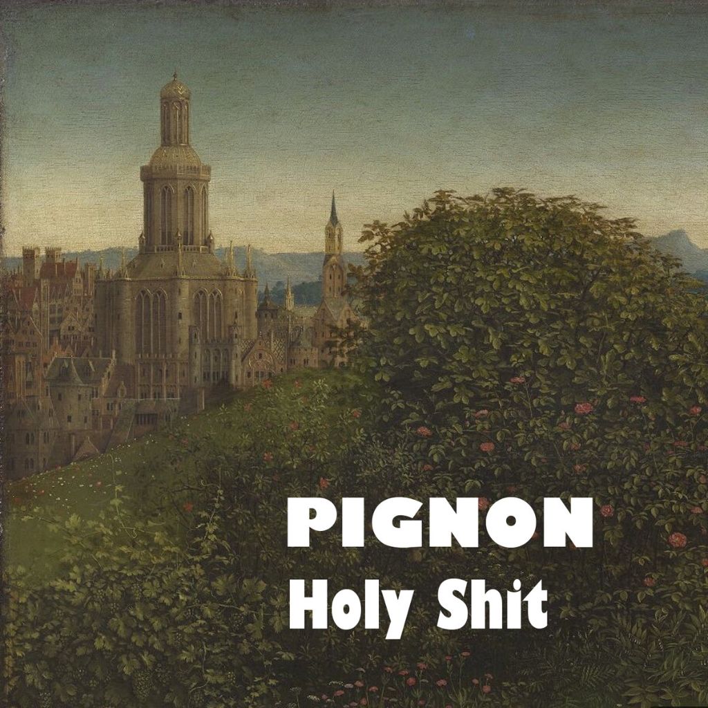 "Holy Shit" haben Pignon ihre EP genannt. Live gab es die Band zum Beispiel unter der Paulinenbrücke zu sehen. Hübscher Ort für ein Konzert mit dieser Musik!