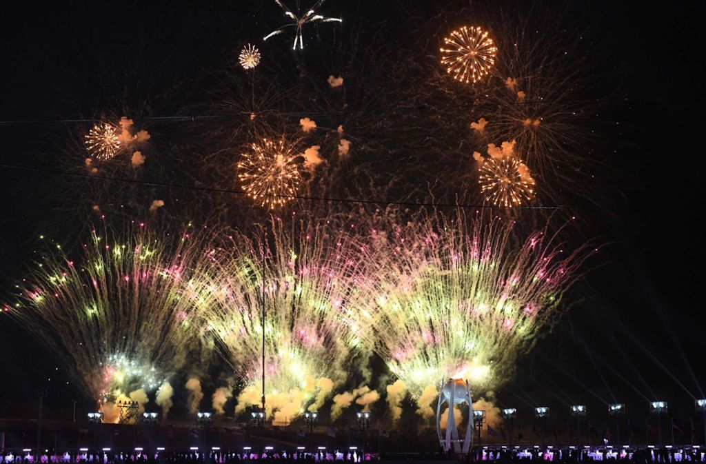 Ein Feuerwerk des Sports: Nicht nur in Pyeongchang gab es dieses Grund zum Feiern.