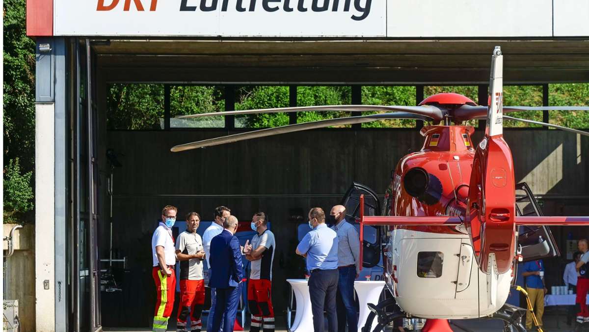Rettungshubschrauber in Leonberg: Beispielhafter  Einsatz für Christoph 41