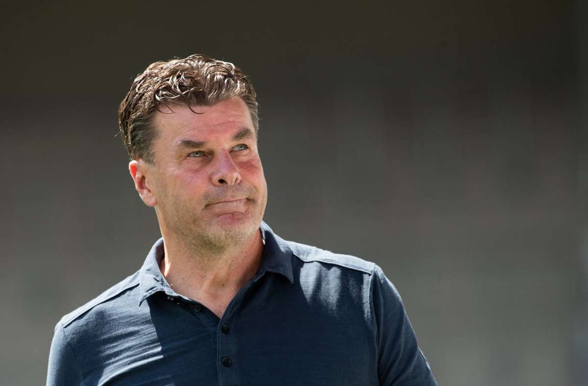 Dieter Hecking wird den HSV künftig wohl nicht mehr trainieren. Foto: dpa/Tom Weller