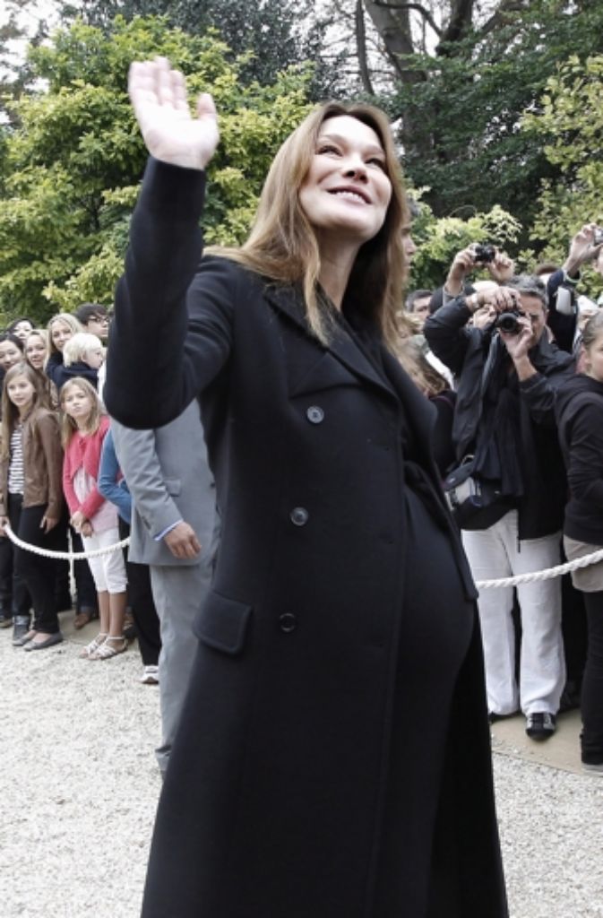 Im Oktober 2011 brachte Carla Bruni-Sarkozy die gemeinsame Tochter Giulia auf die Welt.