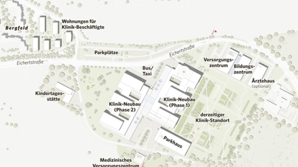 Neubau der Klinik am Eichert: Die Planung erfolgt von „innen“