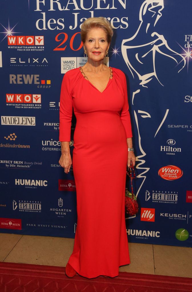 Christiane Hörbiger 2015 in Wien bei der Preisgala „Frauen des Jahres“