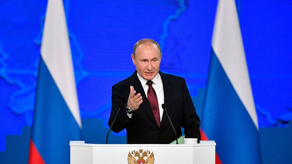 Wladimir Putin: Russischer Präsident ruft zum Kampf gegen  Neonazismus auf