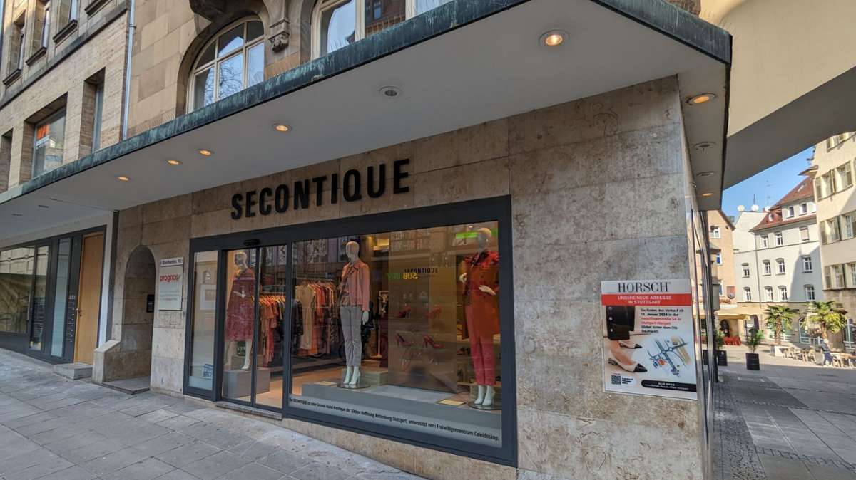 Am 29. Februar hat die Secontique in einem ehemaligen Schuhgeschäft in der Eberhardstraße in Stuttgart eröffnet.