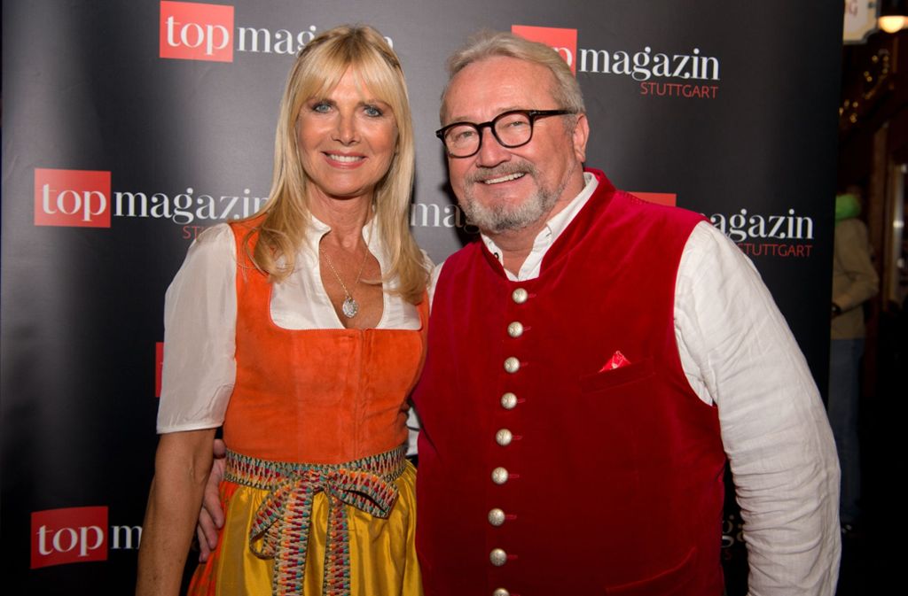 „Top-Magazin“-Managerin Karin Endress und Wasenwirt Hans-Peter Grandl