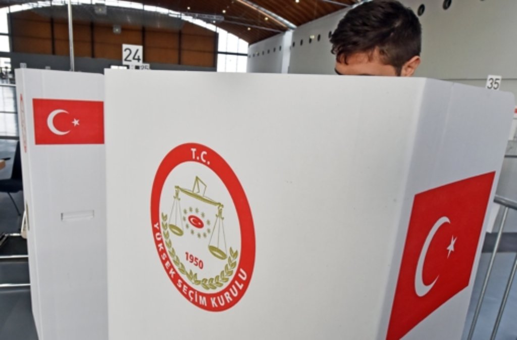 Auch in Karlsruhe kann über den zukünftigen türkischen Präsidenten abgestimmt werden.