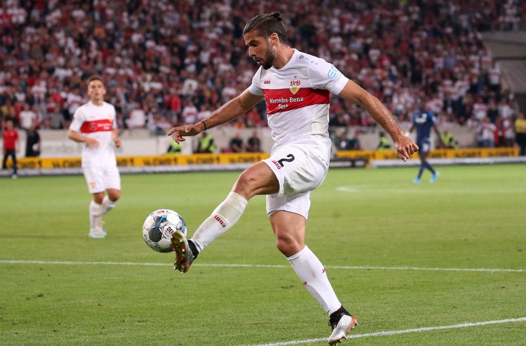 Für Emiliano Insúa (30) ist es bereits die fünfte Saison in Stuttgart. Er ist noch bis 2020 vertraglich an den VfB gebunden.
