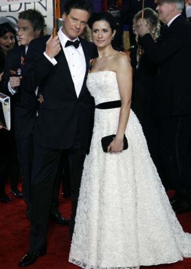 Colin Firth und Livia Giuggioli