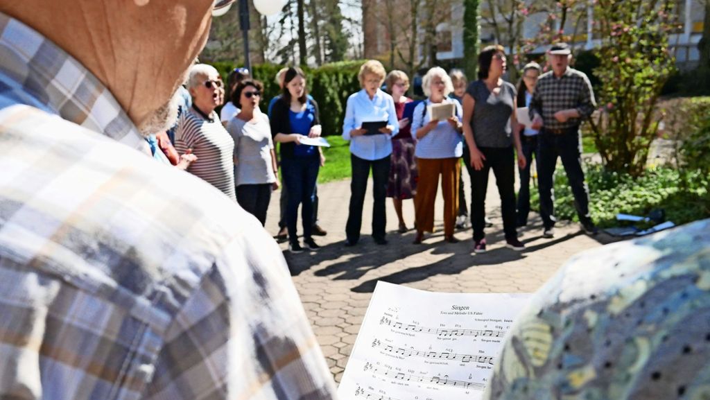 Stuttgart-Möhringen: Flüchtlinge fehlen beim Singen mit Flüchtlingen