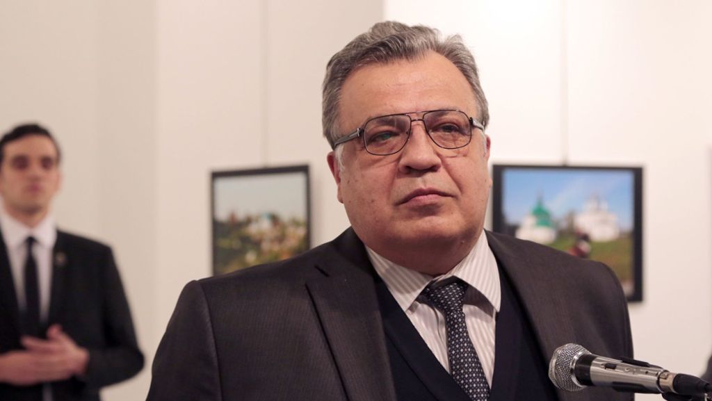 Ankara: Russischer Botschafter bei Anschlag getötet