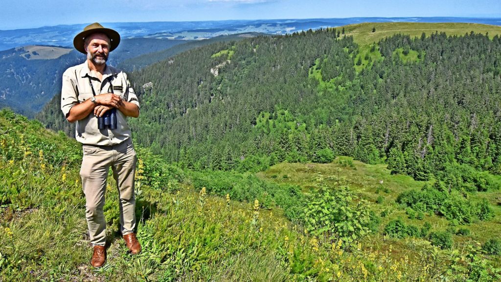 Der Feldberg-Ranger: Ein Pionier mit Arbeitsplatz in luftiger Höhe