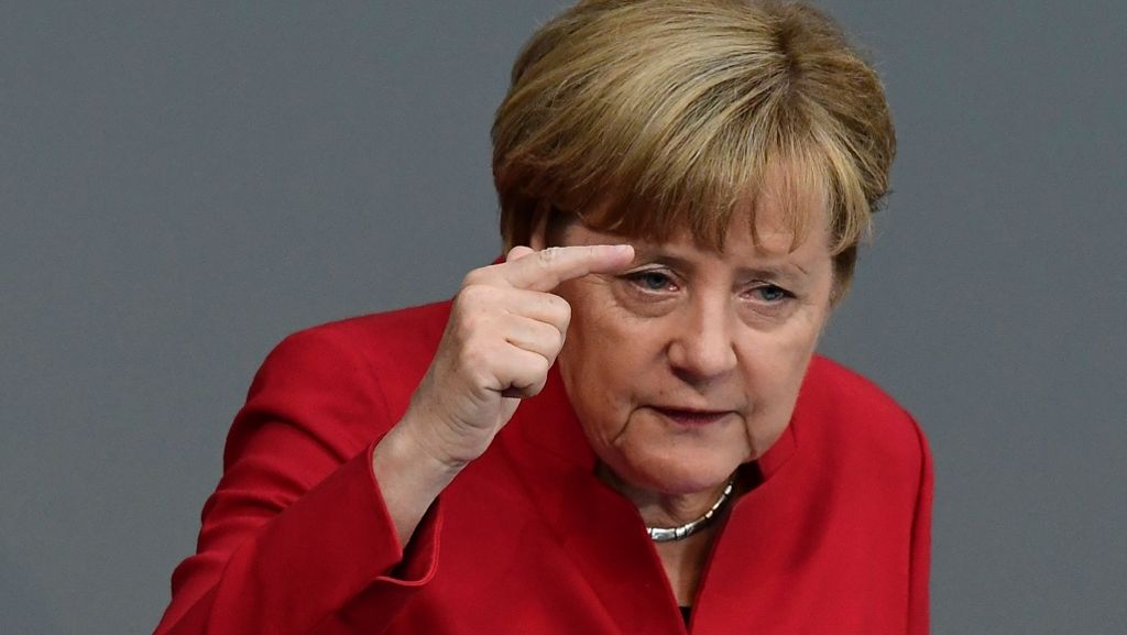  Im Bundestag sagt Angela Merkel etwas verklausuliert, aber doch eindeutig: Sie ist nicht gewillt, Politik so wie Horst Seehofer und Sigmar Gabriel zu betreiben – kommentiert Rainer Pörtner. 